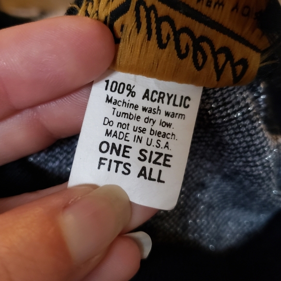 Success Vintage Sweater Black and Silver Patterned Women's Sweater - Picture 7 of 7